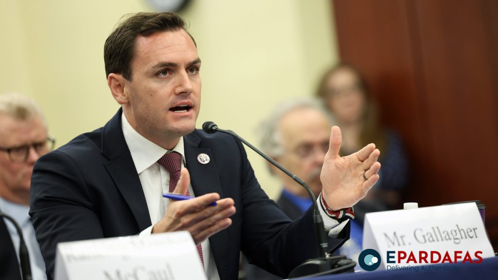 China barred former U.S. lawmaker Mike Gallagher from entering the country