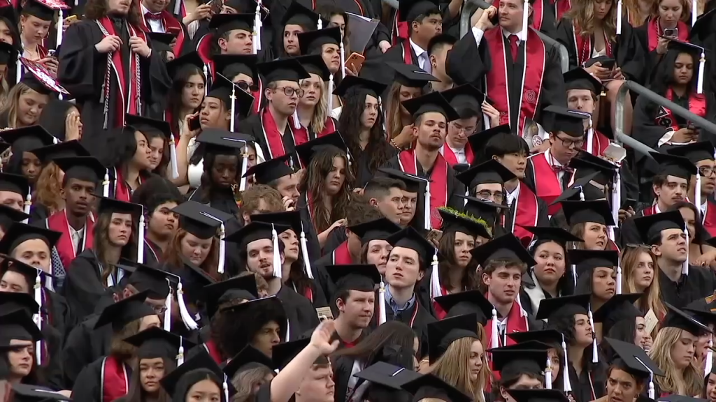 A person death lead to sadness in graduation ceremony of Ohio State University